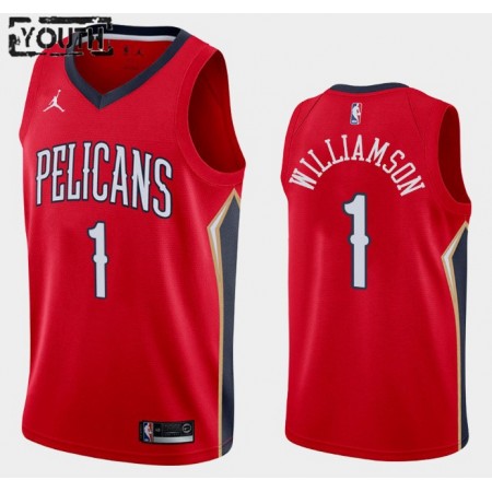 New Orleans Pelicans Zion Williamson 1 Jordan Brand 2020-2021 Statement Edition Lasten Pelipaidat Swingman